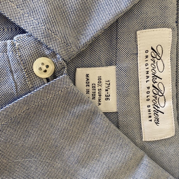 Vintage Brooks Brothers Oxford Buttondown - Picture 2 of 3